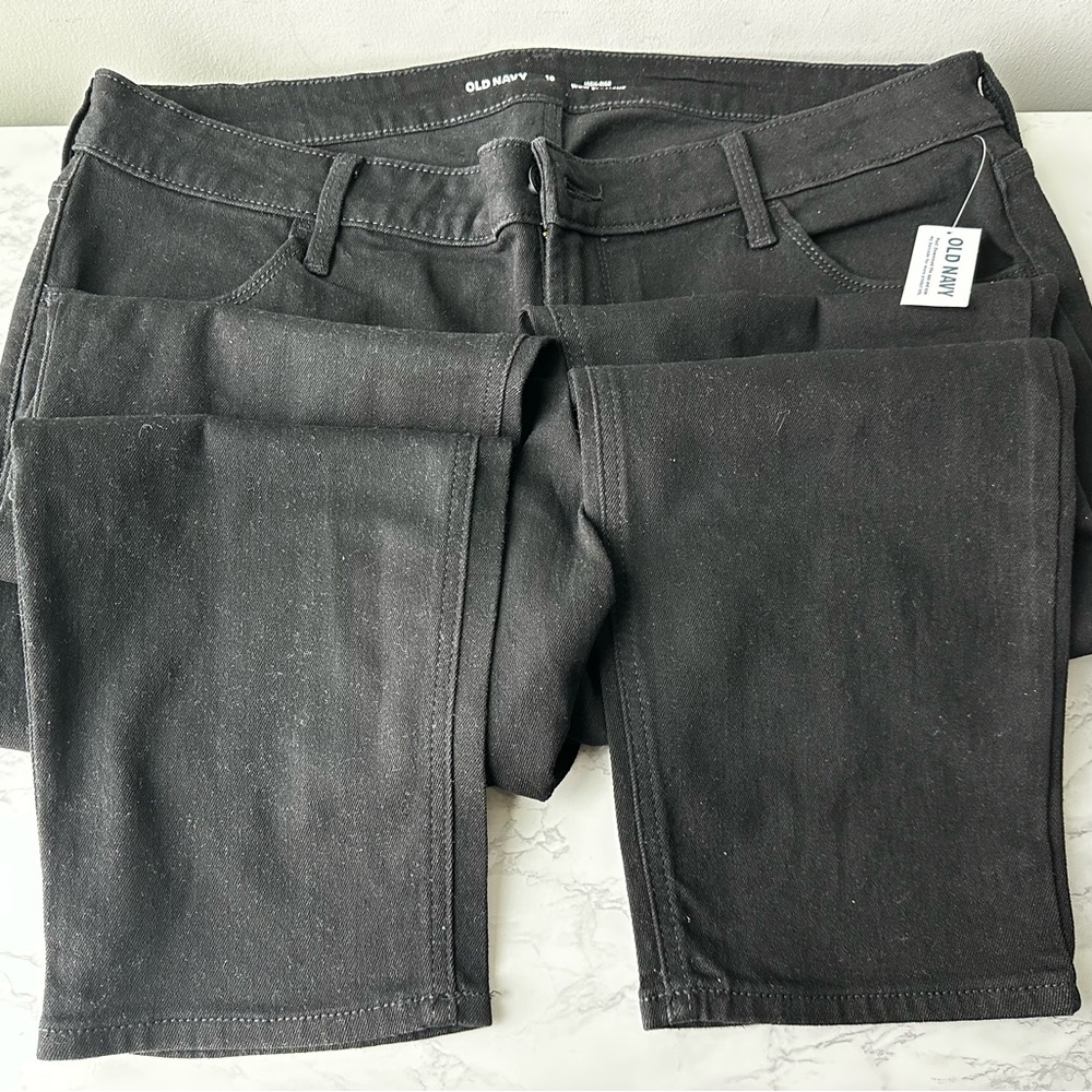 Old Navy Women's Dark Gray Skinny Jeans
